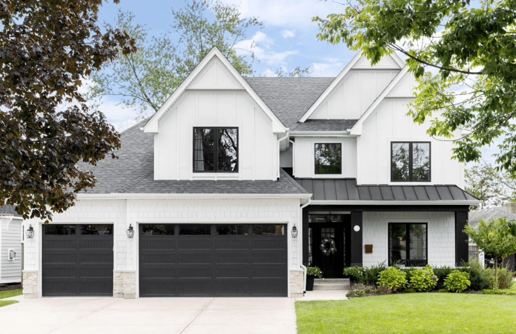 White Modern House in Madison