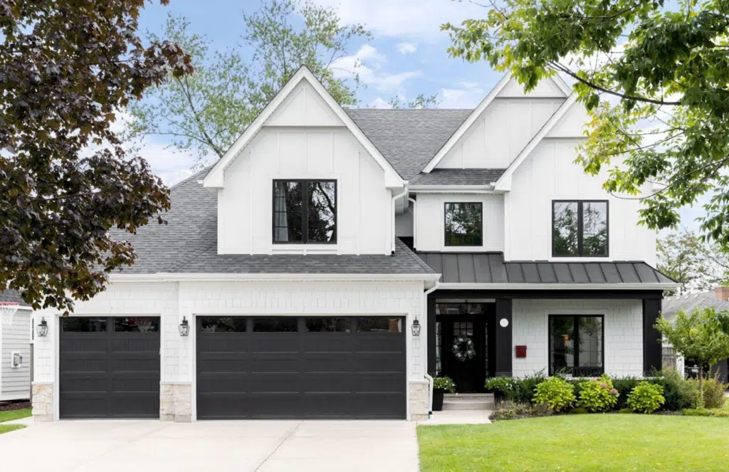 White Modern House in Madison