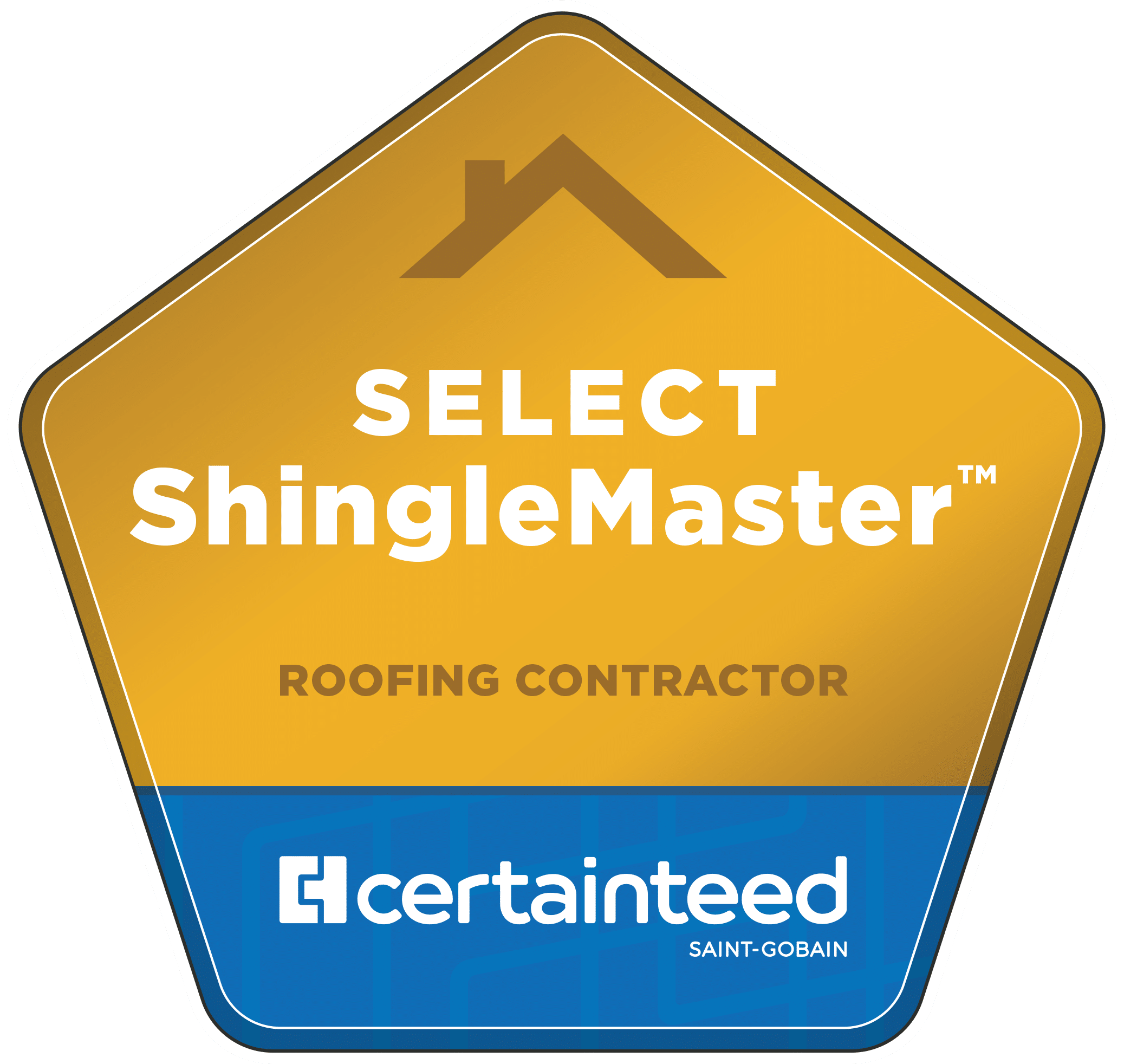 Select ShingleMaster Certified Badge