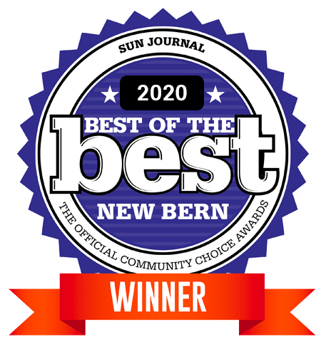 Best of the Best New Bern Certificate Badge