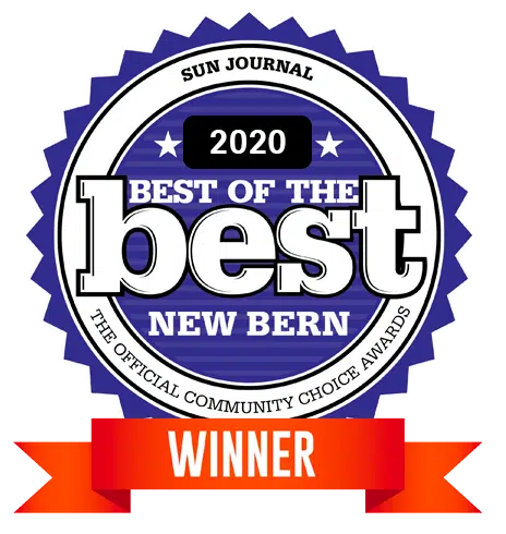 Best of the Best New Bern Certificate Badge