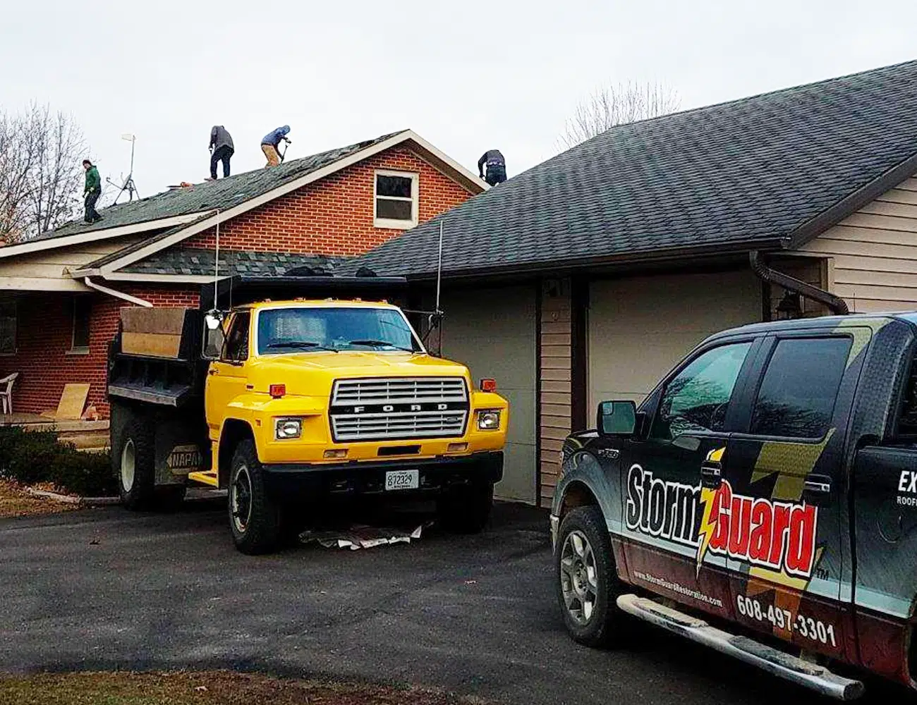 Madison Roofers Team Truck