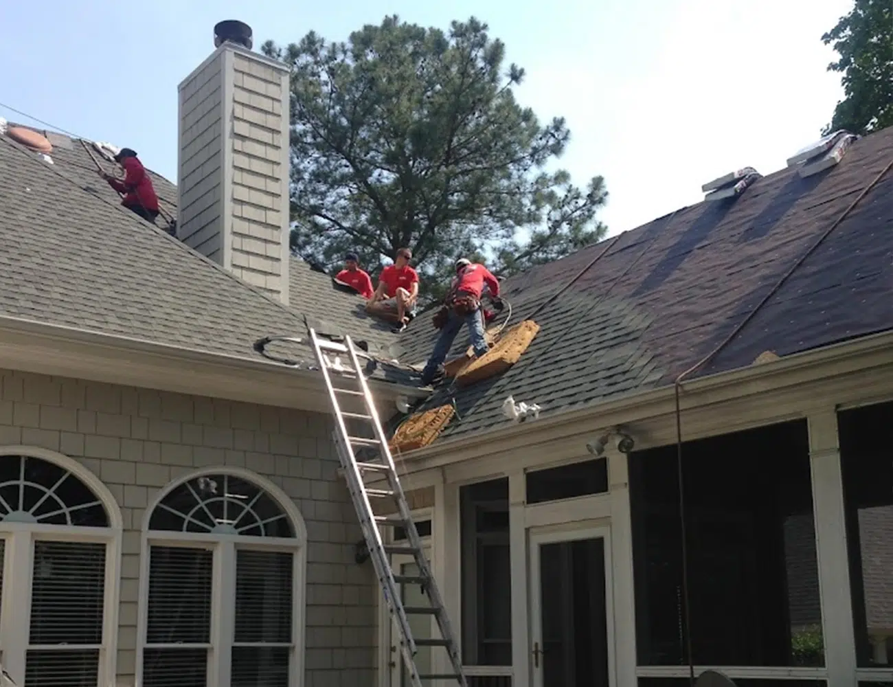 Madison Roofers Team Truck