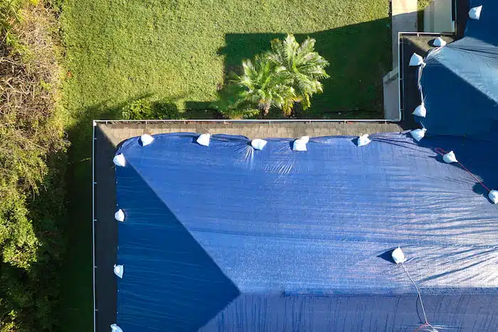 high quality roof tarping materials in sarasota