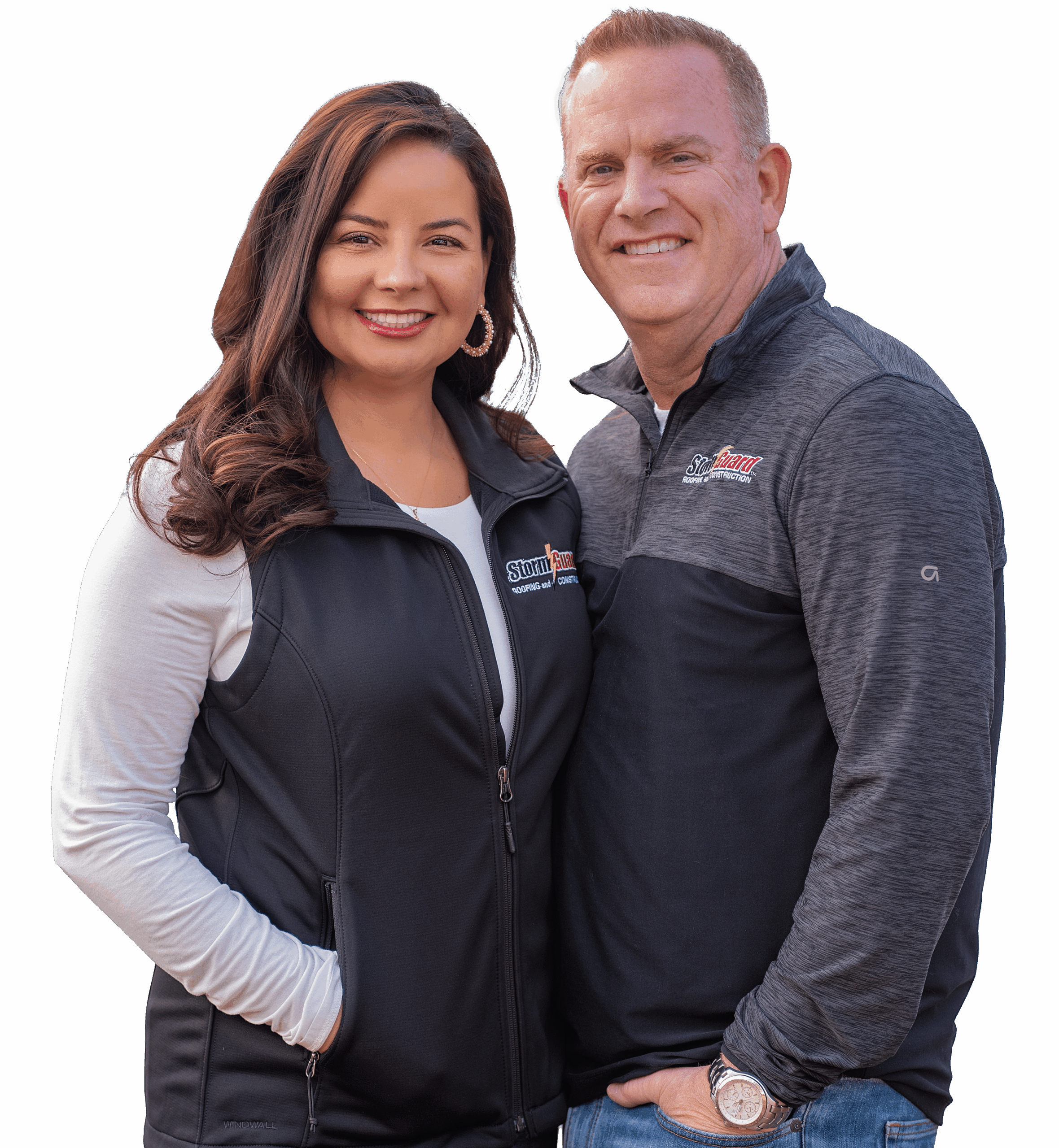 Storm Guard Roofing and Construction of Nashville owners Tatiana and Andy Scoggins