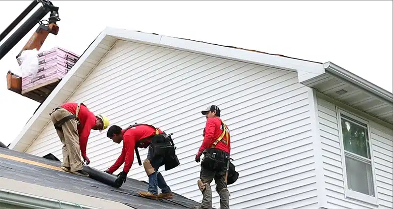 Quality roofing workmanship