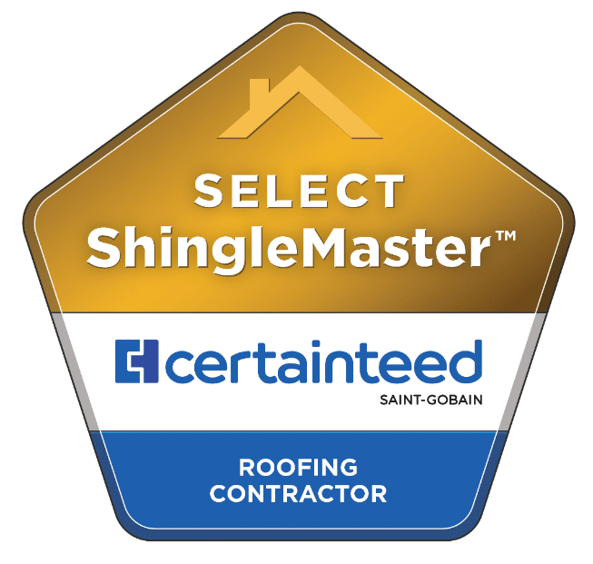 CertainTeed SELECT ShingleMaster Roofing Contractor