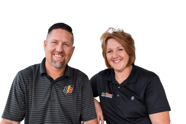 Three Storm Guard Franchise Owners Smiling