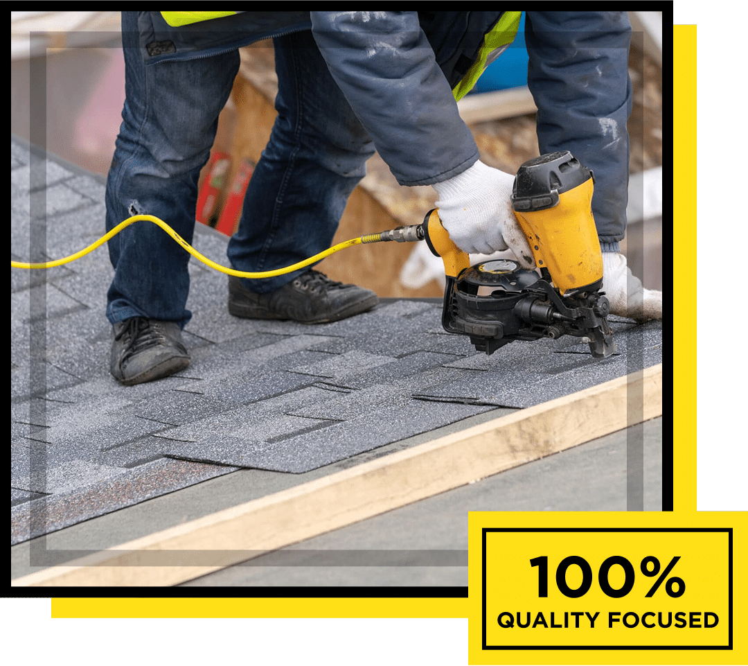 Quality roofing workmanship