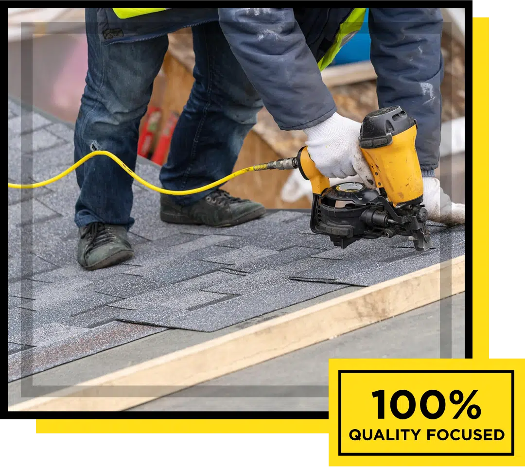 Quality roofing workmanship
