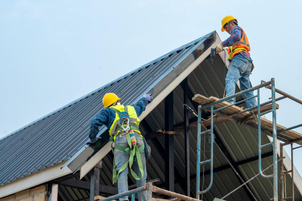 roof metal installation type materials