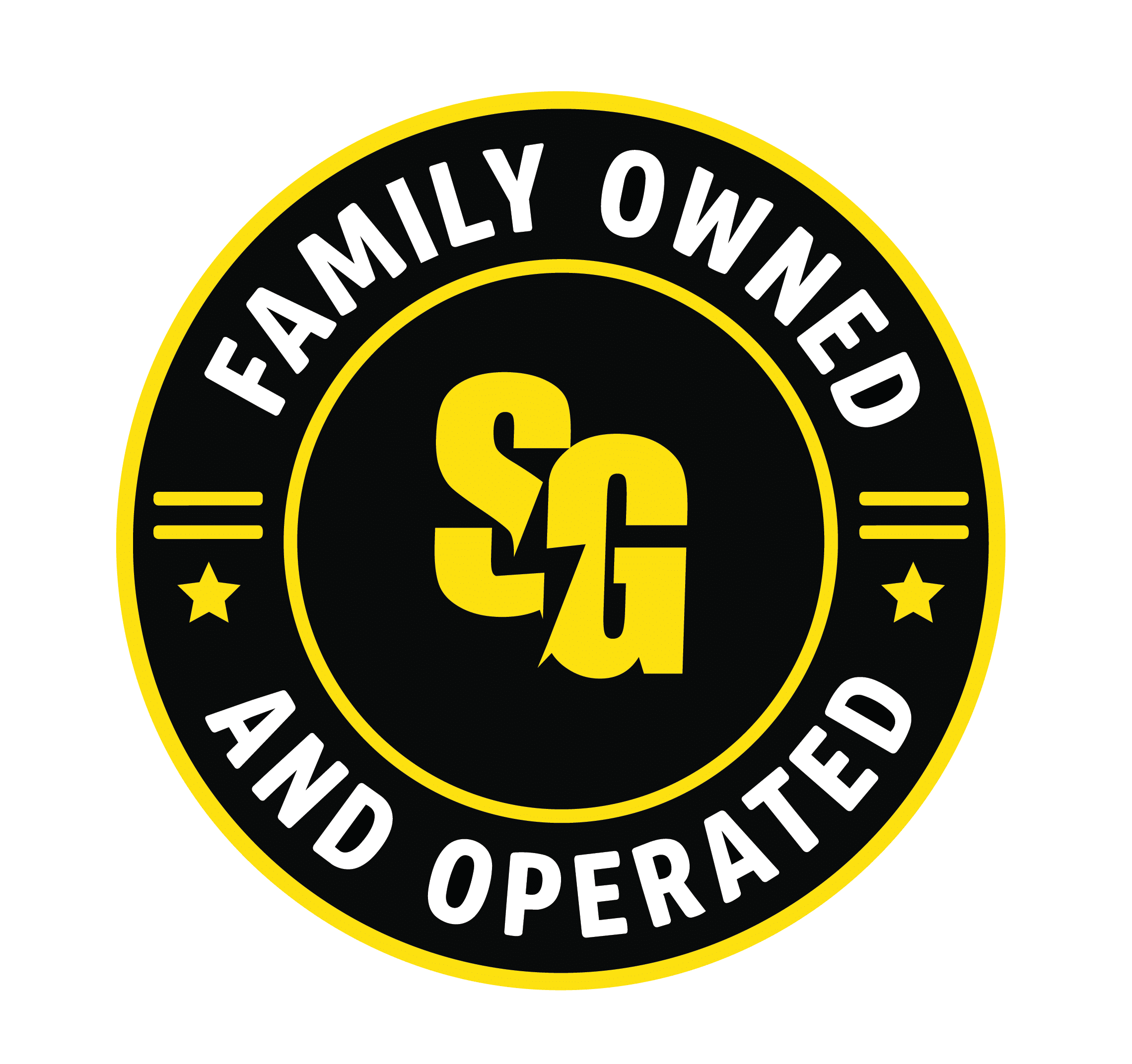 SG family owned badge Fort Worth North