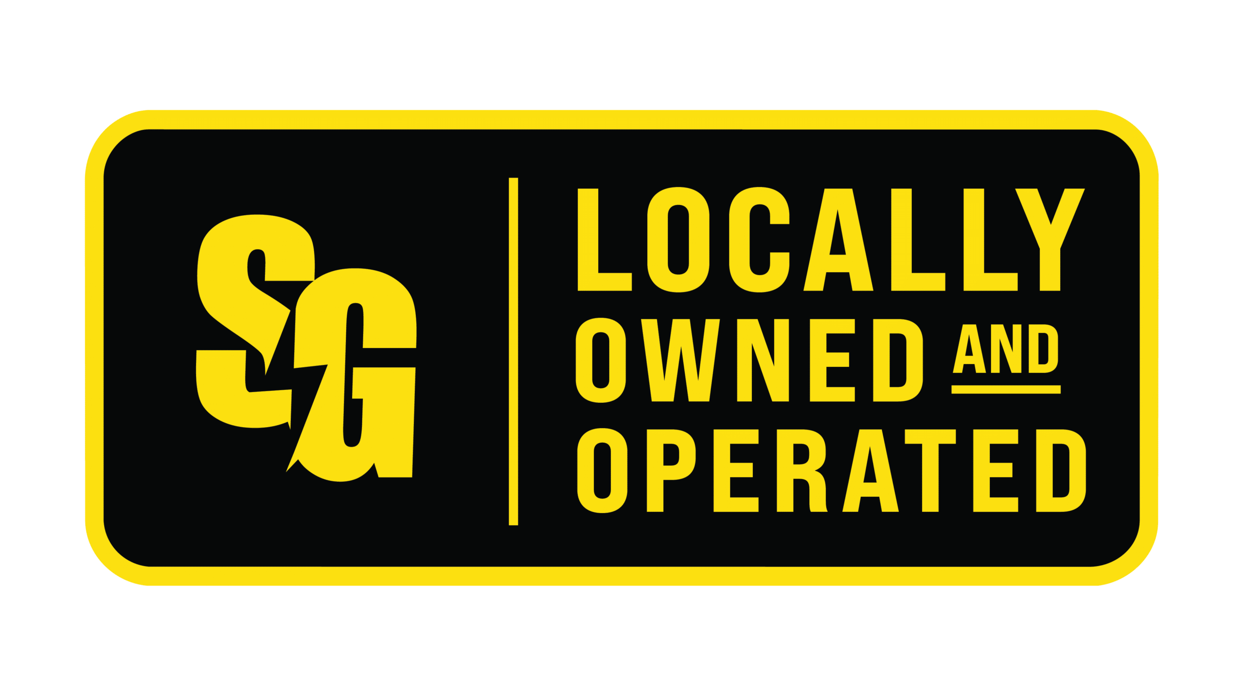 SG locally owned badge Fort Worth North