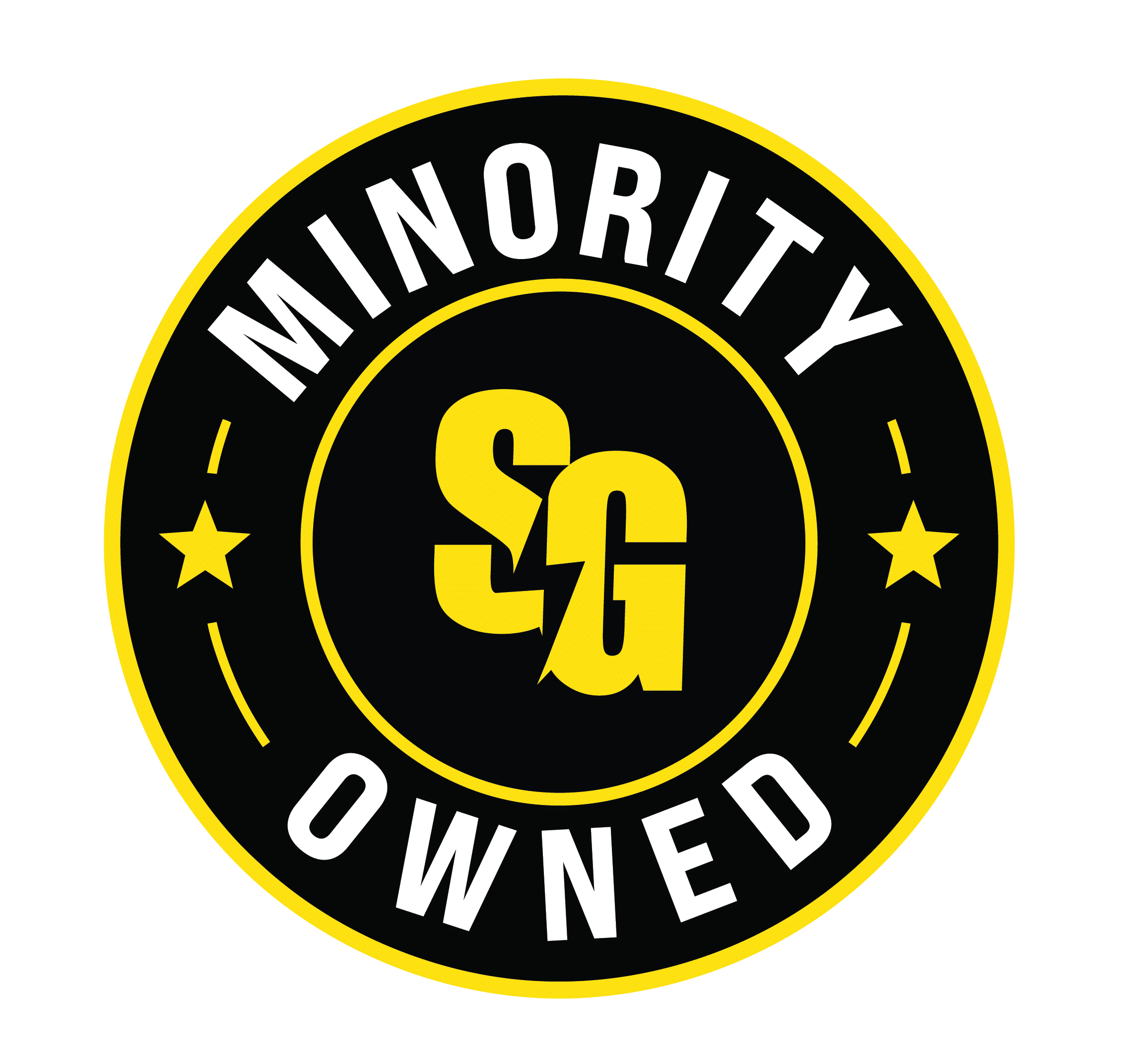 SG minority owned badge Fort Worth North