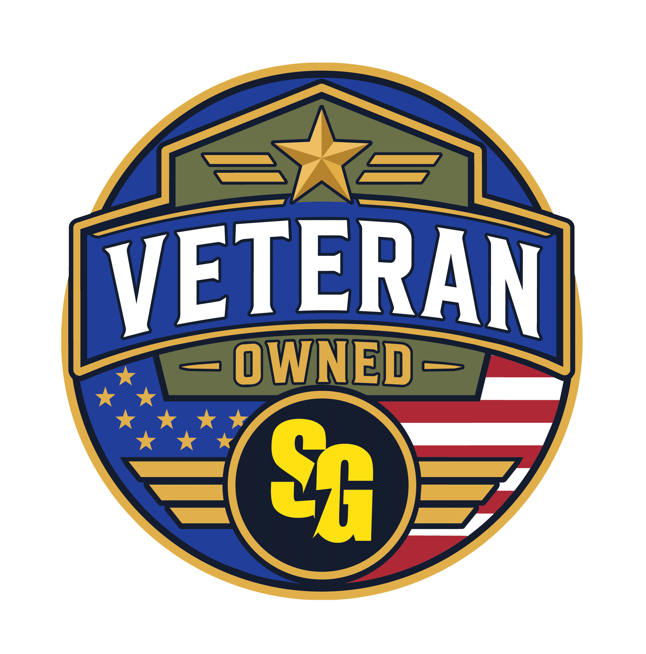 SG veteran owned badge Fort Worth North